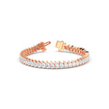 Sutra | Pear-cut lab grown diamond tennis bracelet