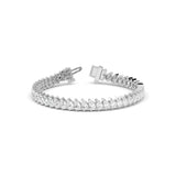 Sutra | Pear-cut lab grown diamond tennis bracelet