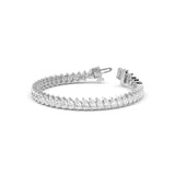 Sutra | Pear-cut lab grown diamond tennis bracelet