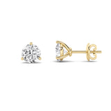 Sia | Solitaire Diamond Stud Earrings