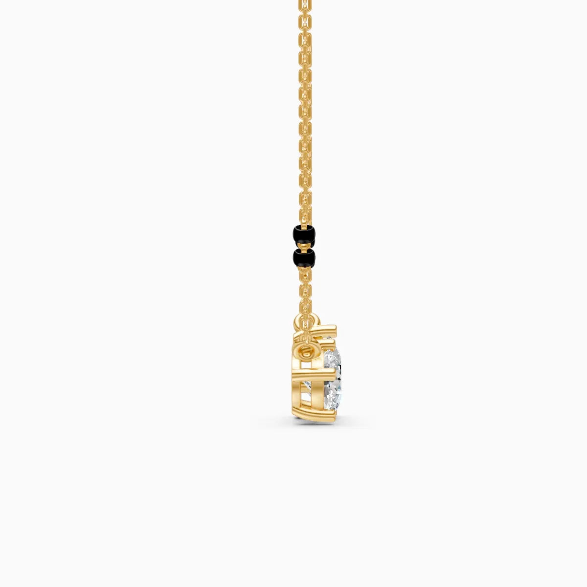 Toi et Moi | Two Hearts Lab-Grown Diamond Mangalsutra