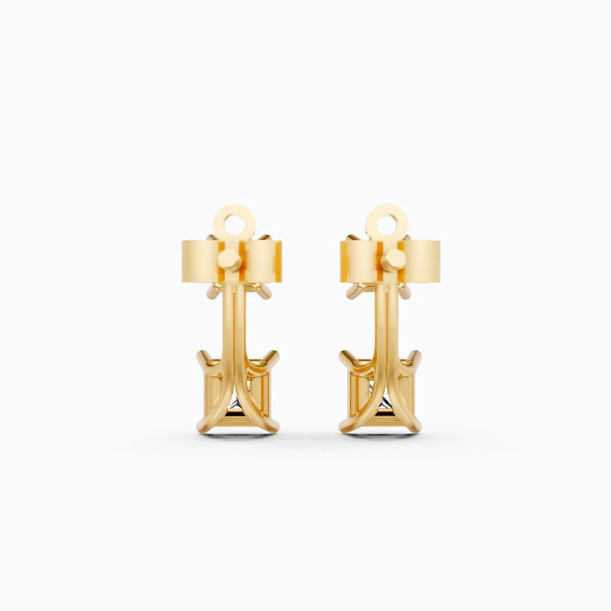 Mode | Etching Lab-Grown Diamond Drop Earrings