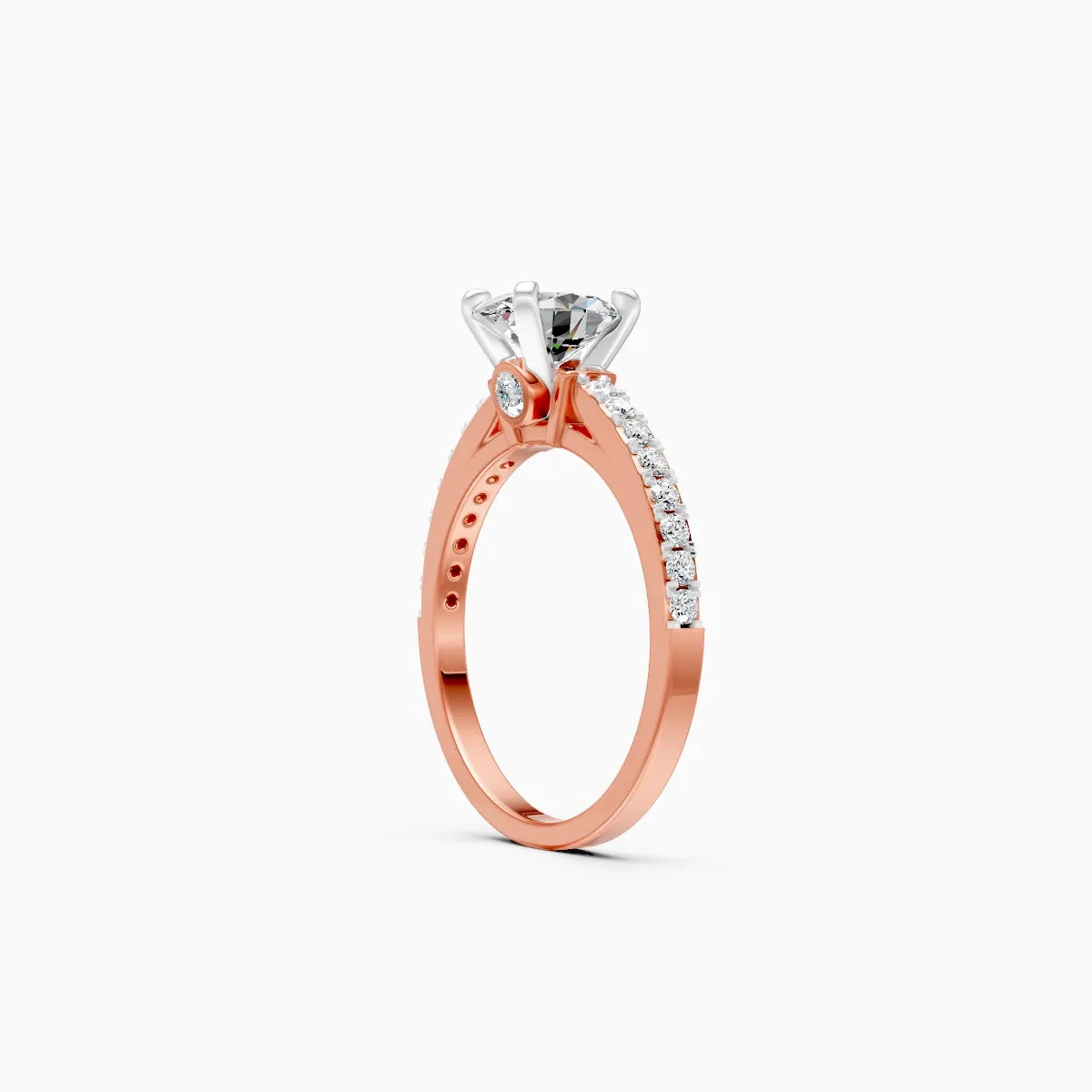��Amara | Oval Solitiare Four Prong Setting Ring�� Rings VD_AYN��- Lab Grown Diamonds Jewellery