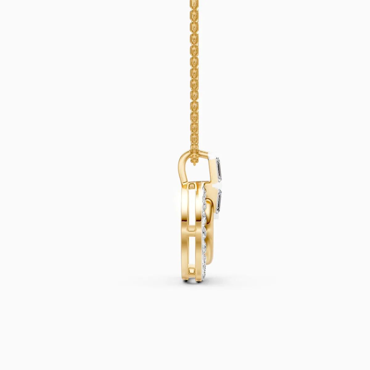 Sol | Circlet Sun Lab-Grown Diamond Pendant - Nivara
