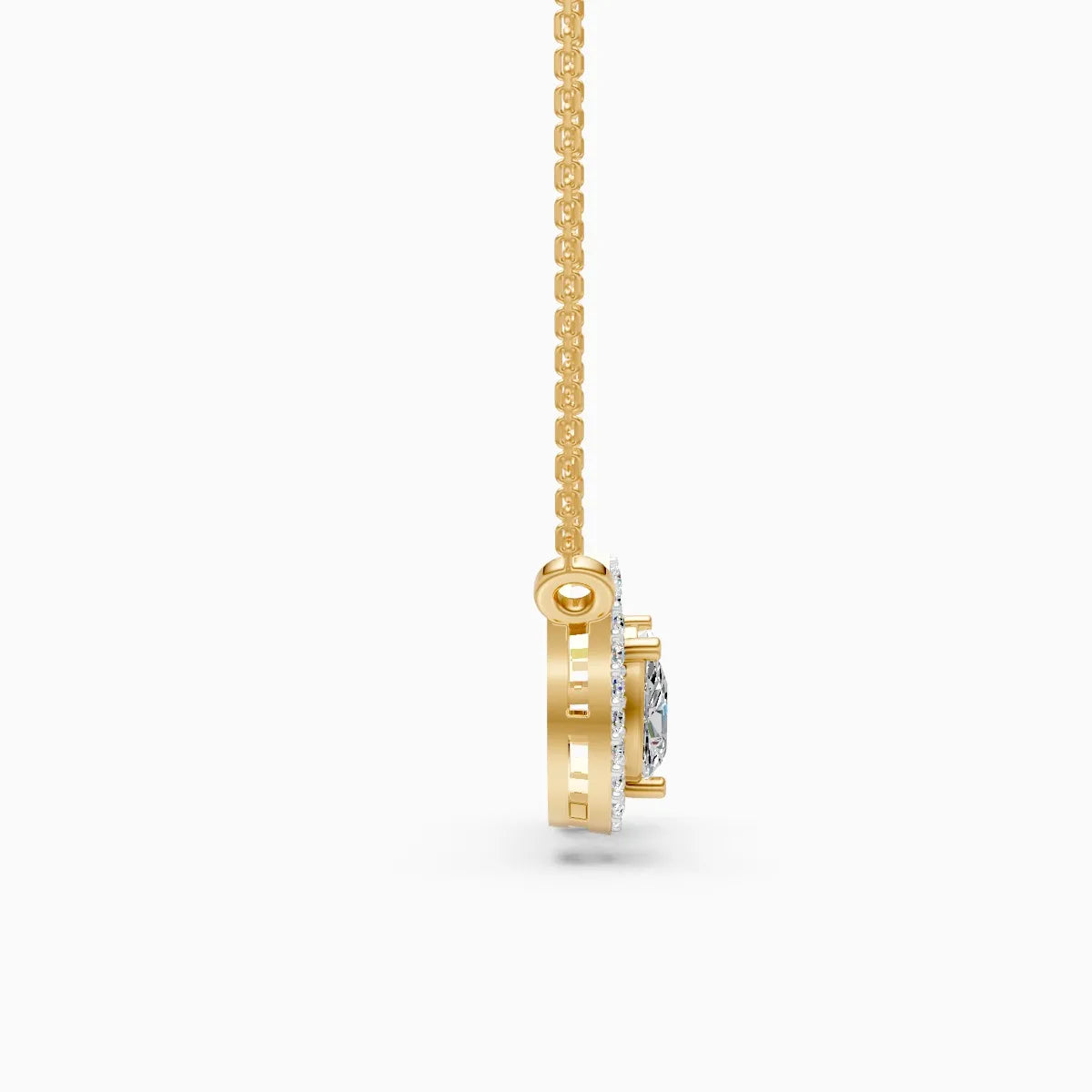 Toi et Moi | Two Hearts Lab-Grown Diamond Necklace - Nivara