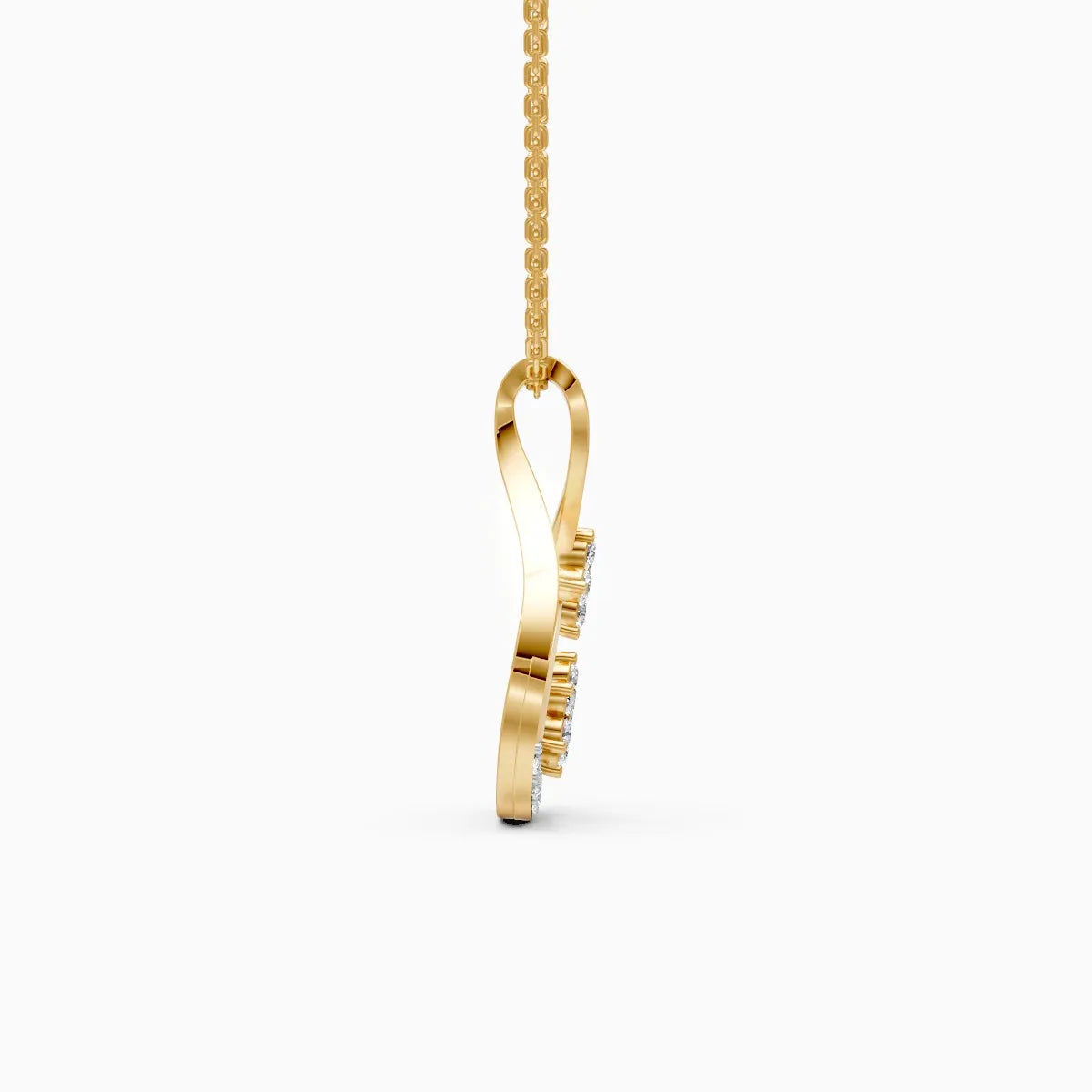 Flora | Petal Glide Lab-Grown Diamond Pendant - Nivara