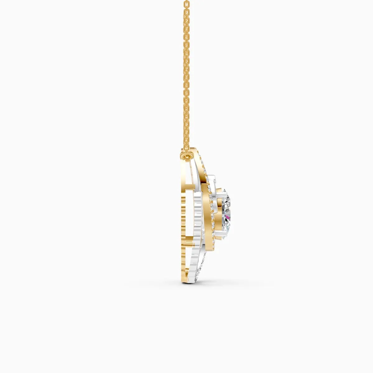 Aroha | Halo Vow Lab-Grown Diamond Pendant - Nivara