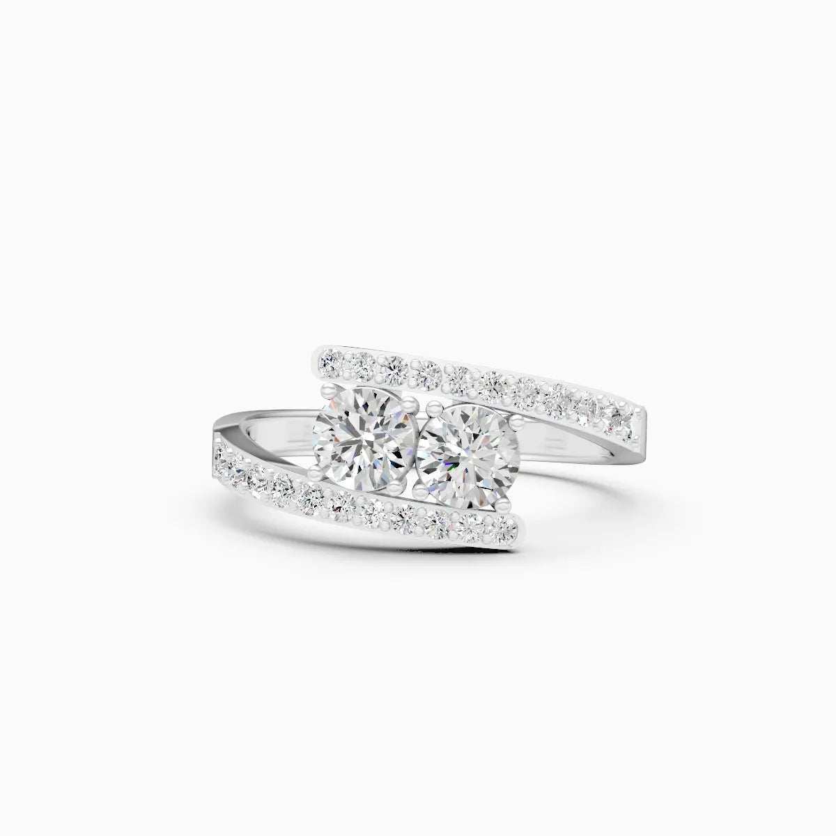 ��Mode | Round Lab Grown Diamond Open Style Ring�� Rings VD_AYN��- Lab Grown Diamonds Jewellery