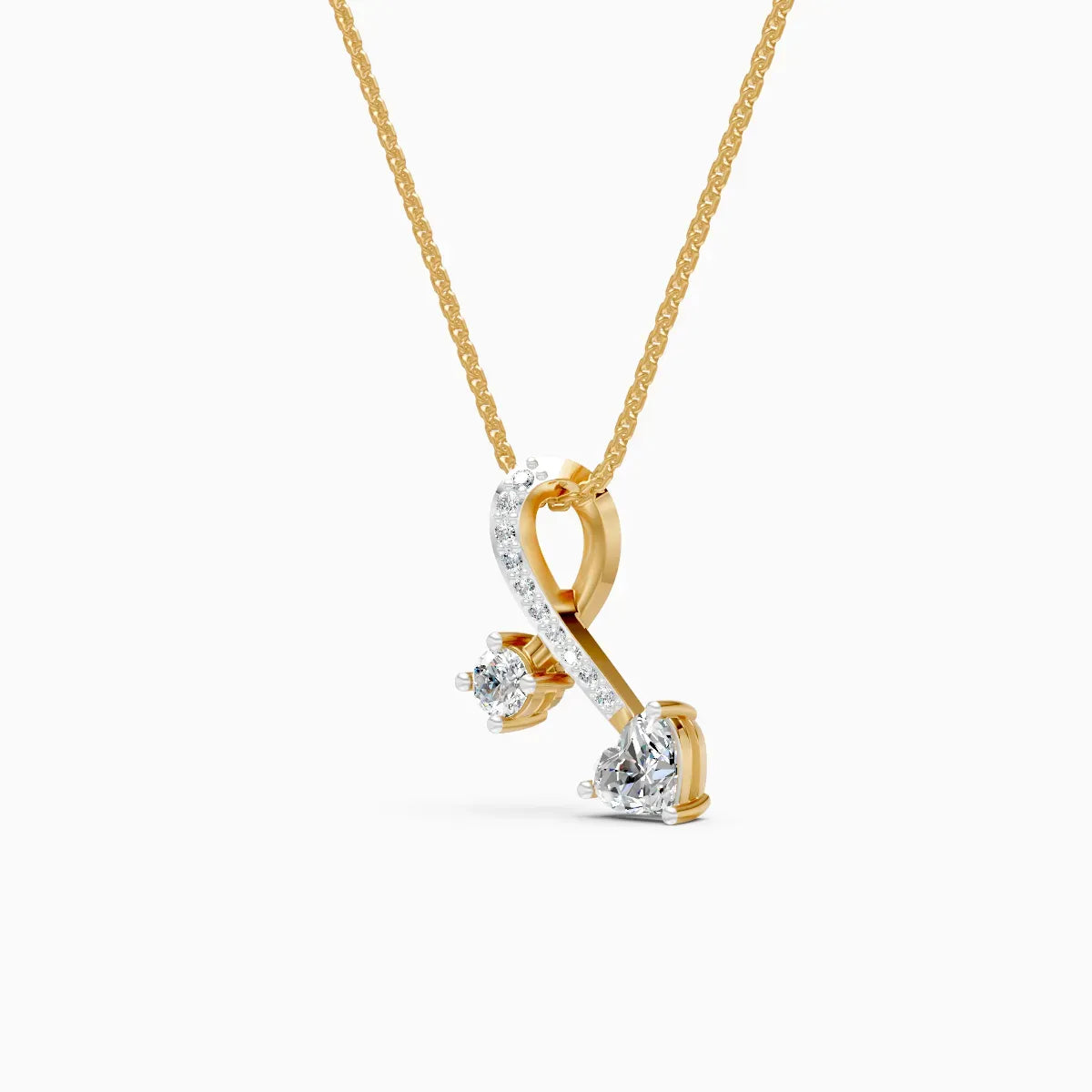 Sneh | Duet Lab-Grown Diamond Pendant - Nivara