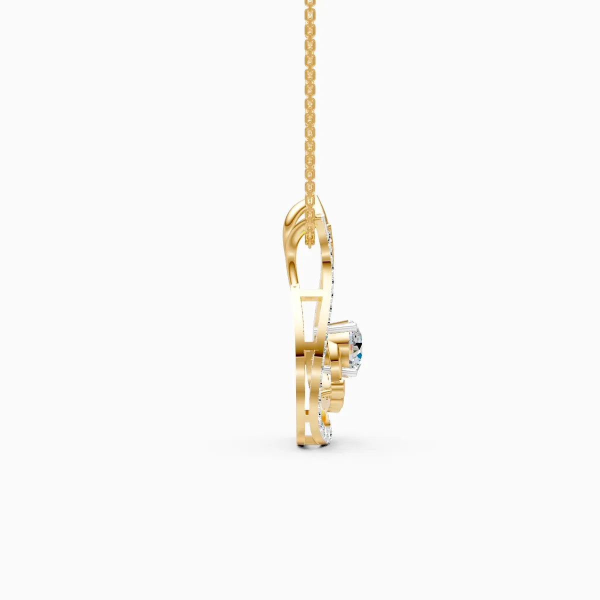 Aroha | Rhombe Lab-Grown Diamond Necklace - Nivara