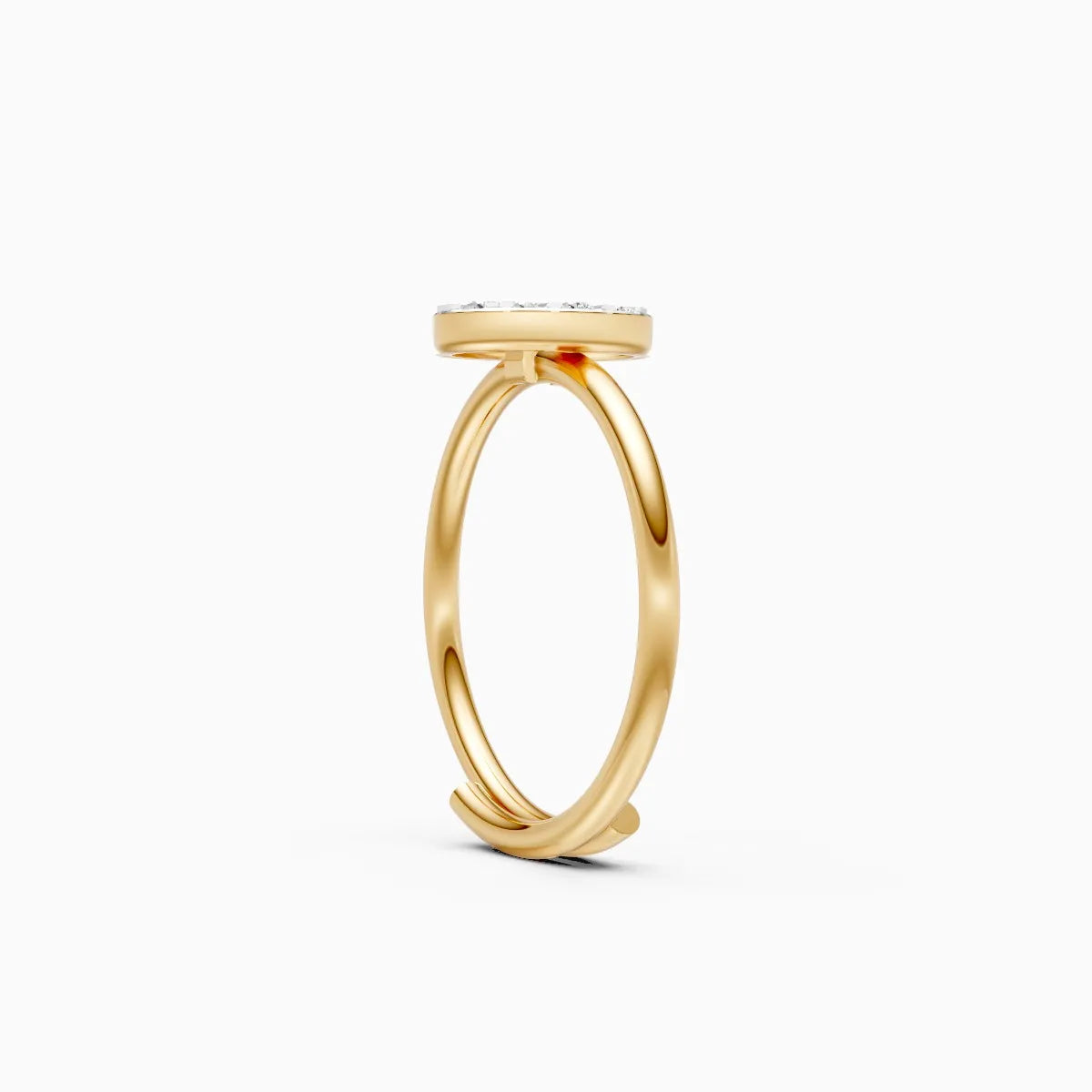 ��Celestia | Round Lab Grown Diamonds Oval Ring�� Rings VD_AYN��- Lab Grown Diamonds Jewellery