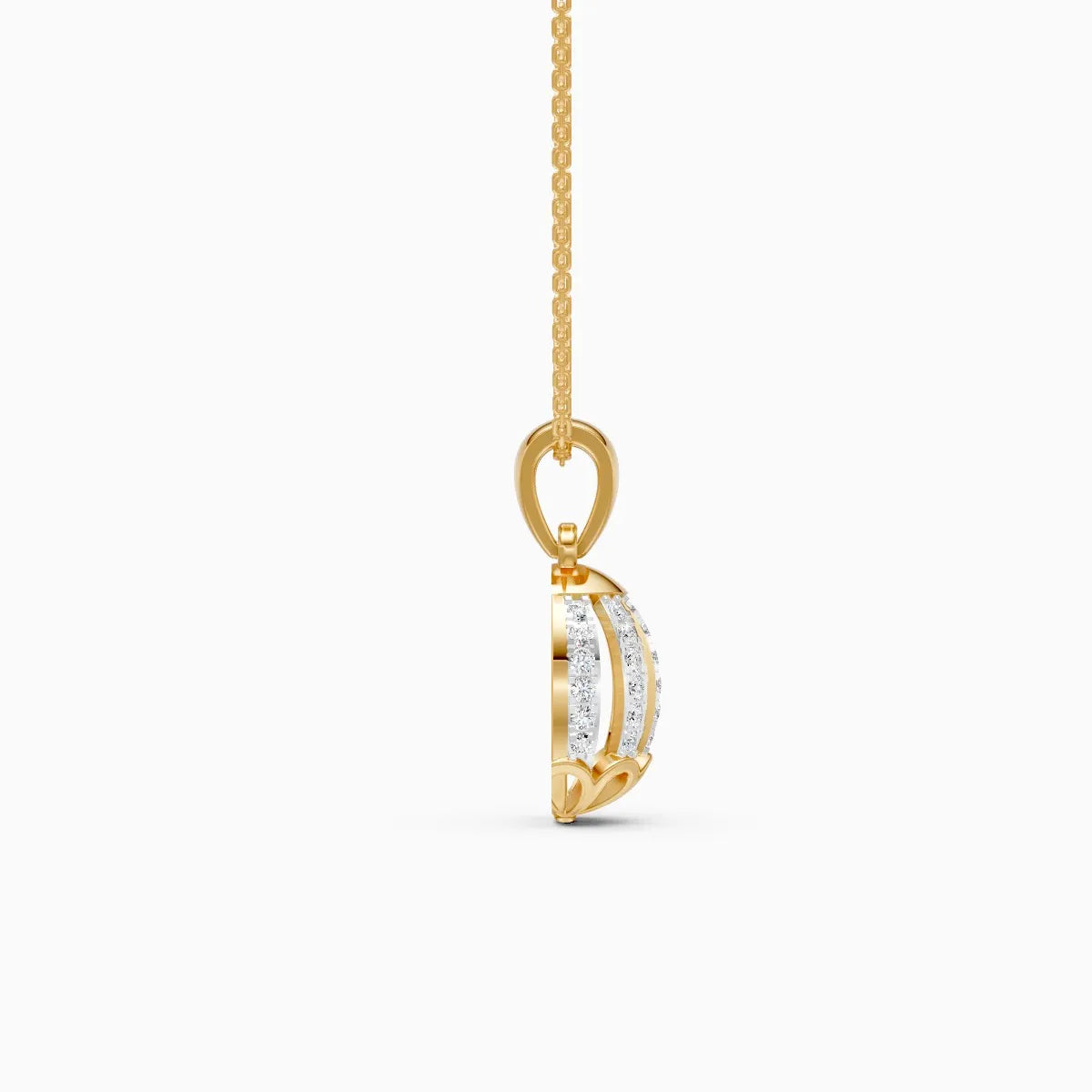 Mode | Flicker Lab-Grown Diamond Pendant - Nivara
