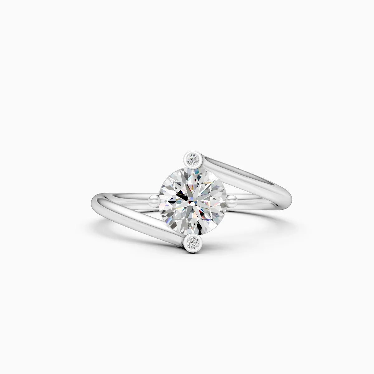 ��Mode | Round Lab Grown Diamond Minimal  Ring�� Rings VD_AYN��- Lab Grown Diamonds Jewellery