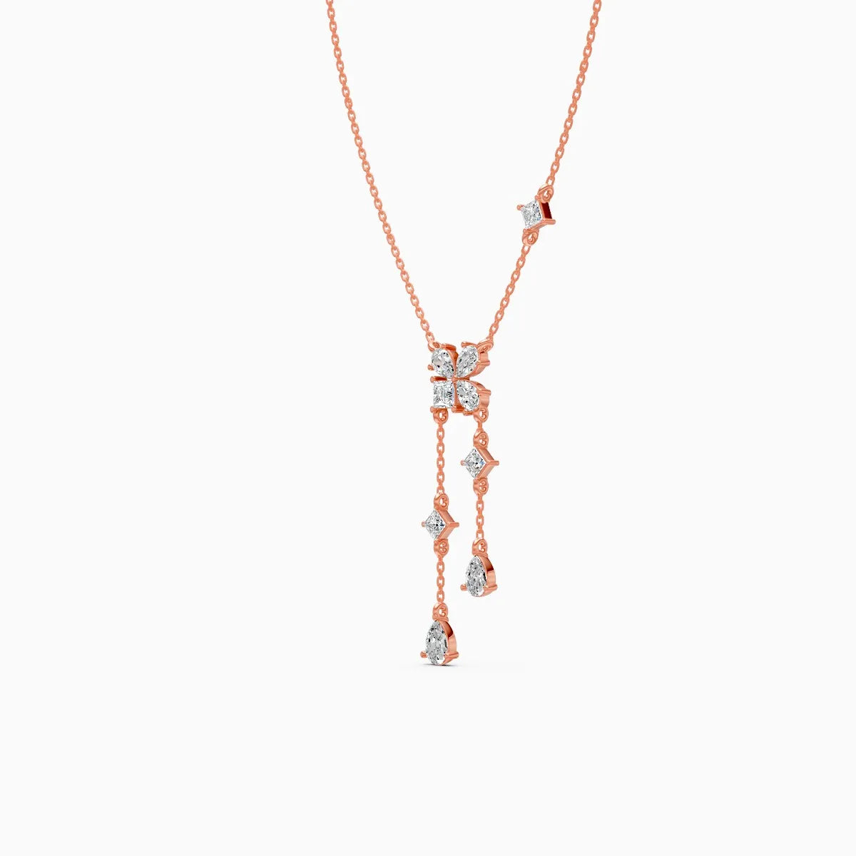 Flora | Princessa Lab-Grown Diamond Necklace - Nivara