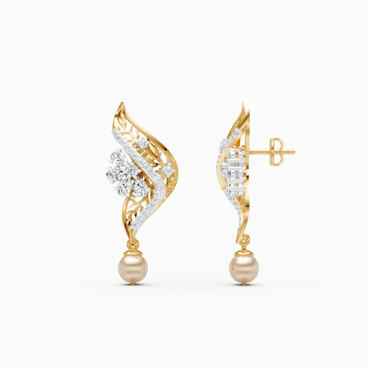Flora | Mimosa Lab-Grown Diamond Earrings