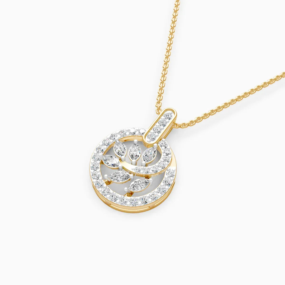 Flora | Lumenleaf Lab-Grown Diamond Pendant - Nivara