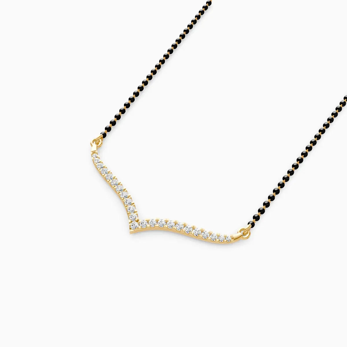 Eira | Archline Lab-Grown Diamond Mangalsutra