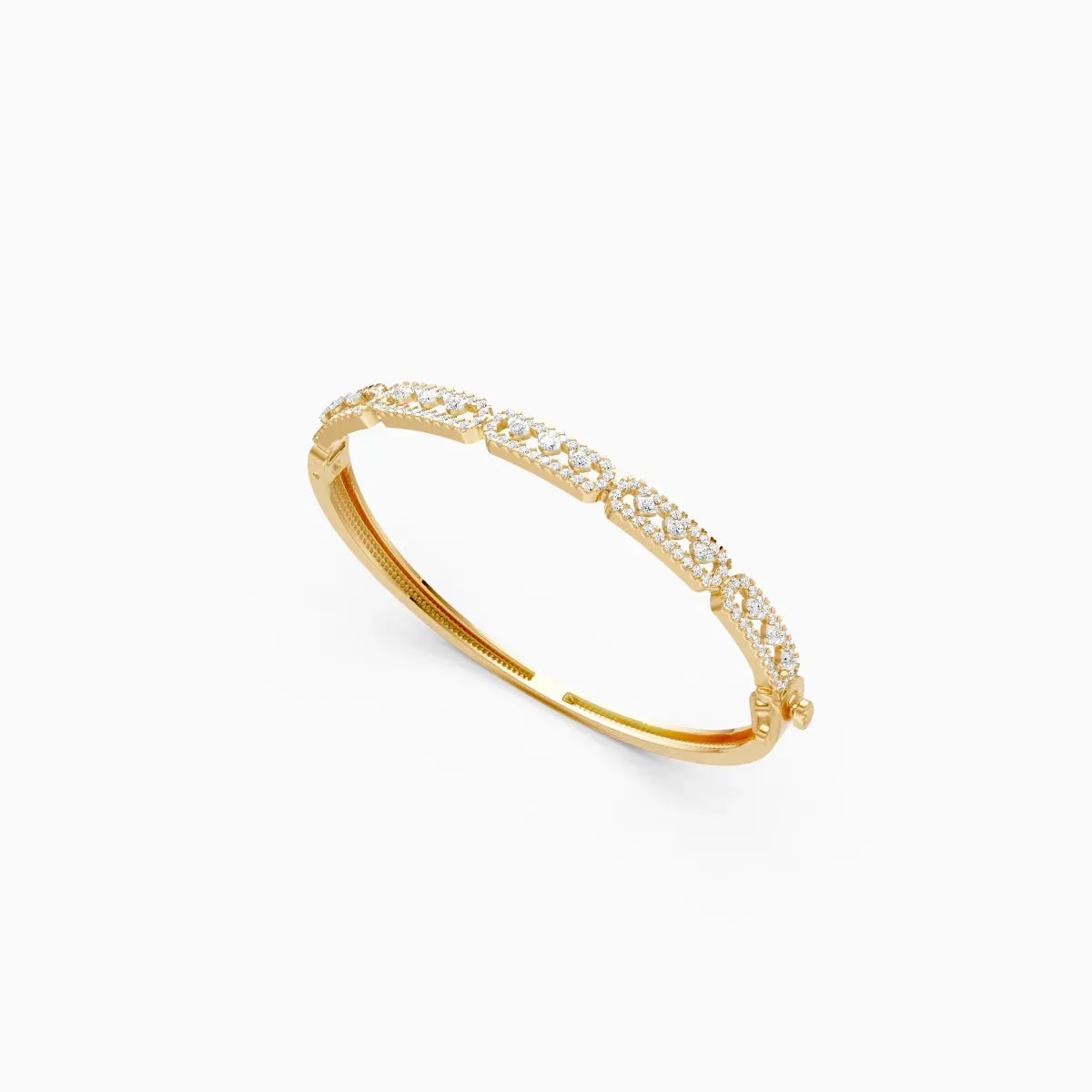 Ishar | Heritage Bangle Lab-Grown Diamond Kada - Nivara