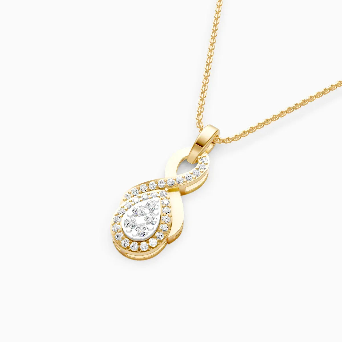 Foreva | Pear Vow Lab-Grown Diamond Pendant - Nivara