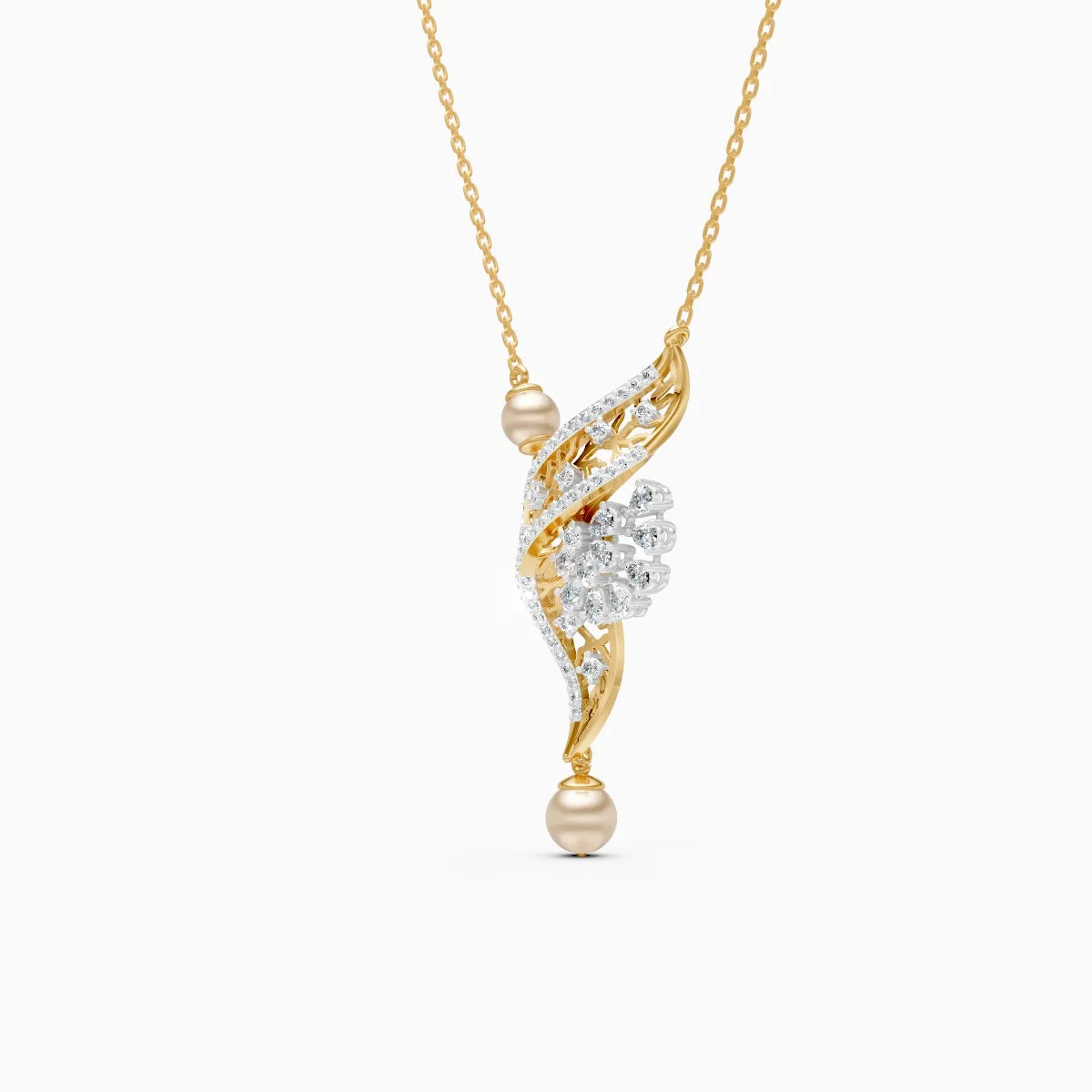 Aarya | Regal Note Lab-Grown Diamond Pendant - Nivara