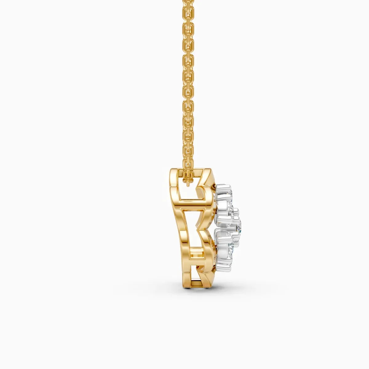 Flora | Vine Whisper Lab-Grown Diamond Pendant - Nivara