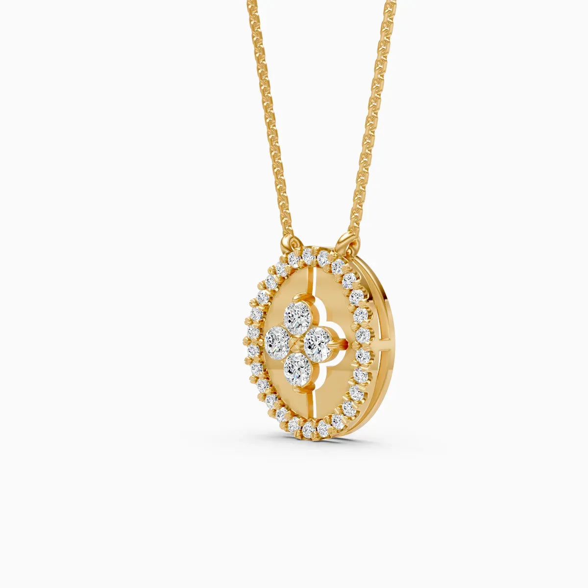 Flora | Dewbud Lab-Grown Diamond Necklace - Nivara