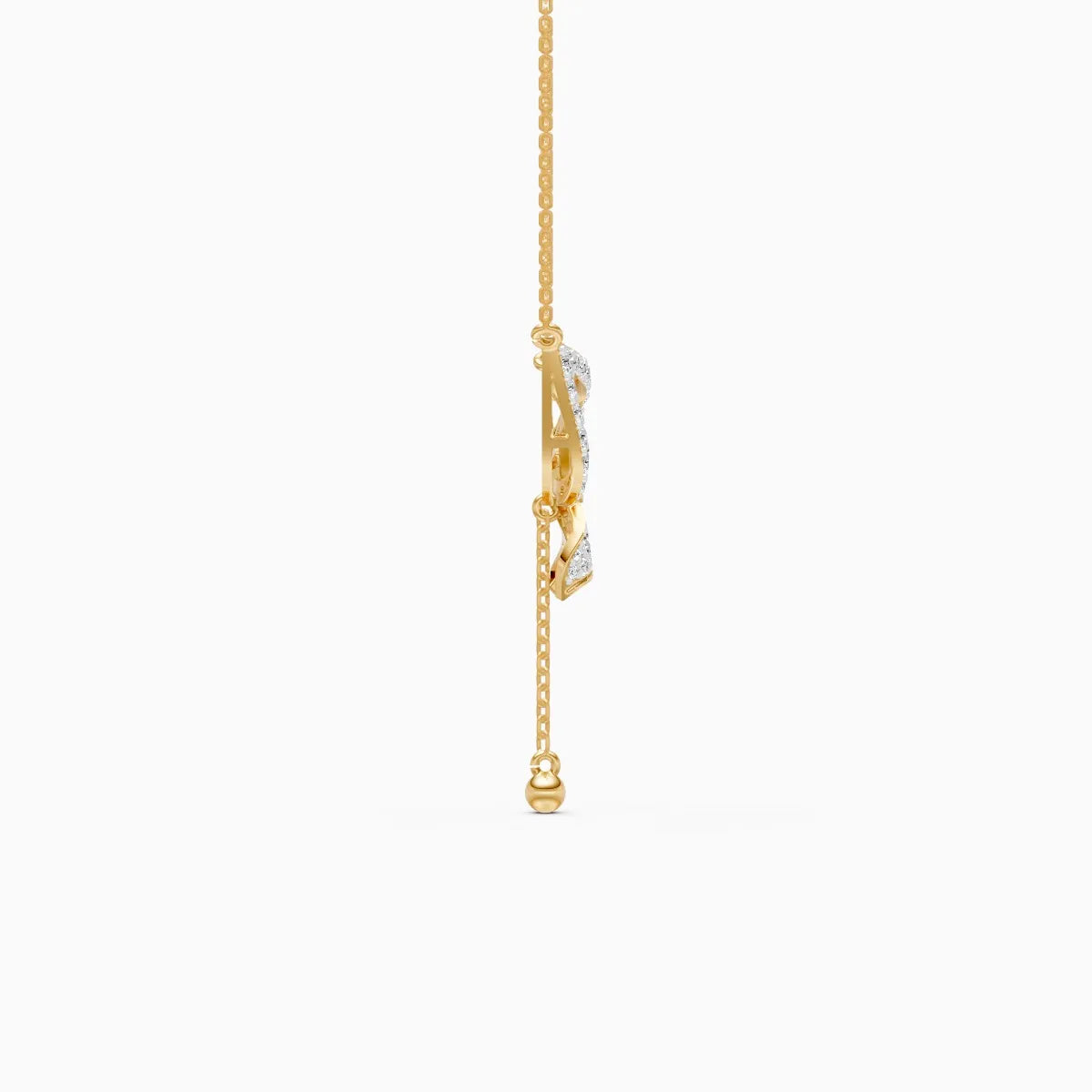 Flora | Petalwhisper Lab-Grown Diamond Pendant - Nivara