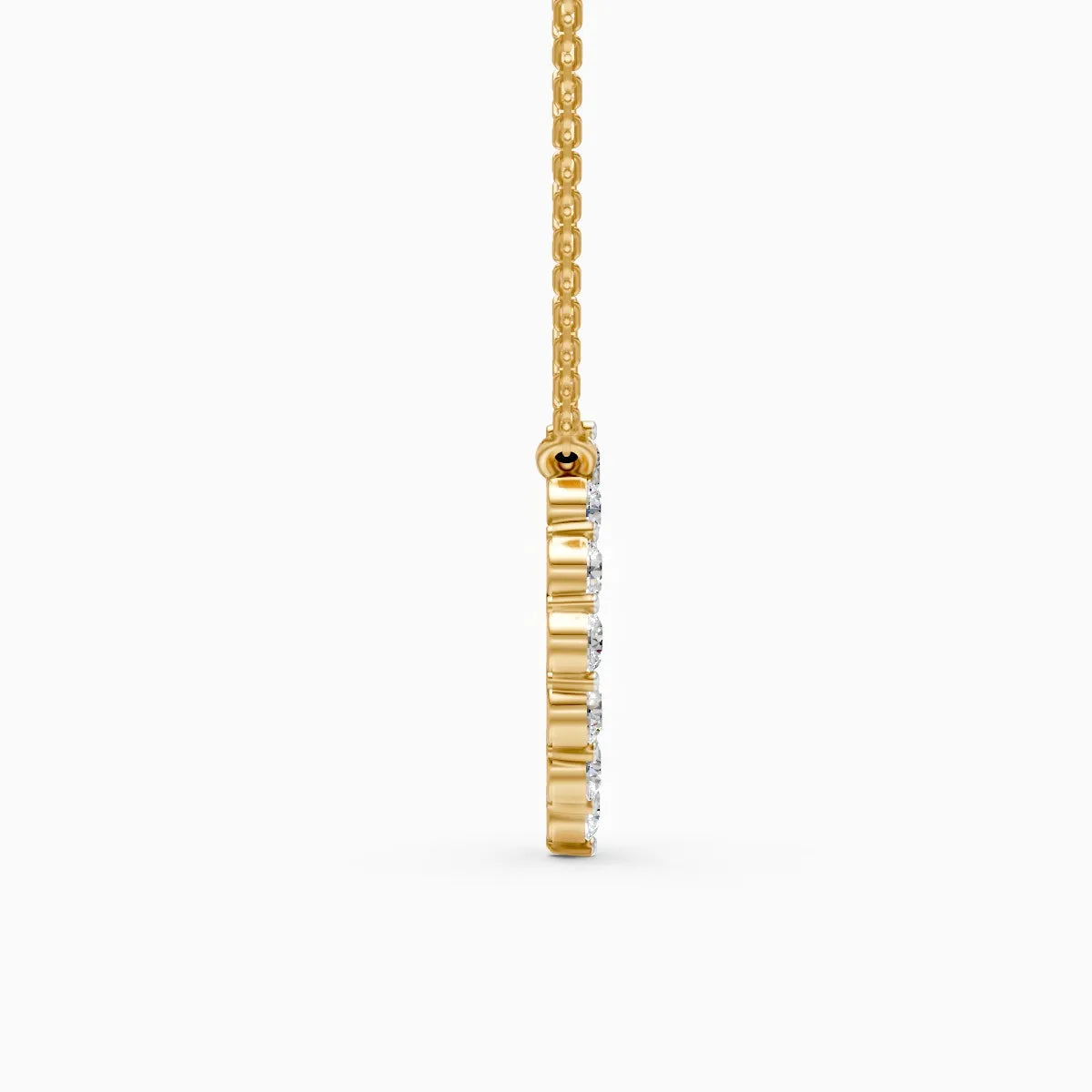 Mira | Halo Light Lab-Grown Diamond Pendant - Nivara