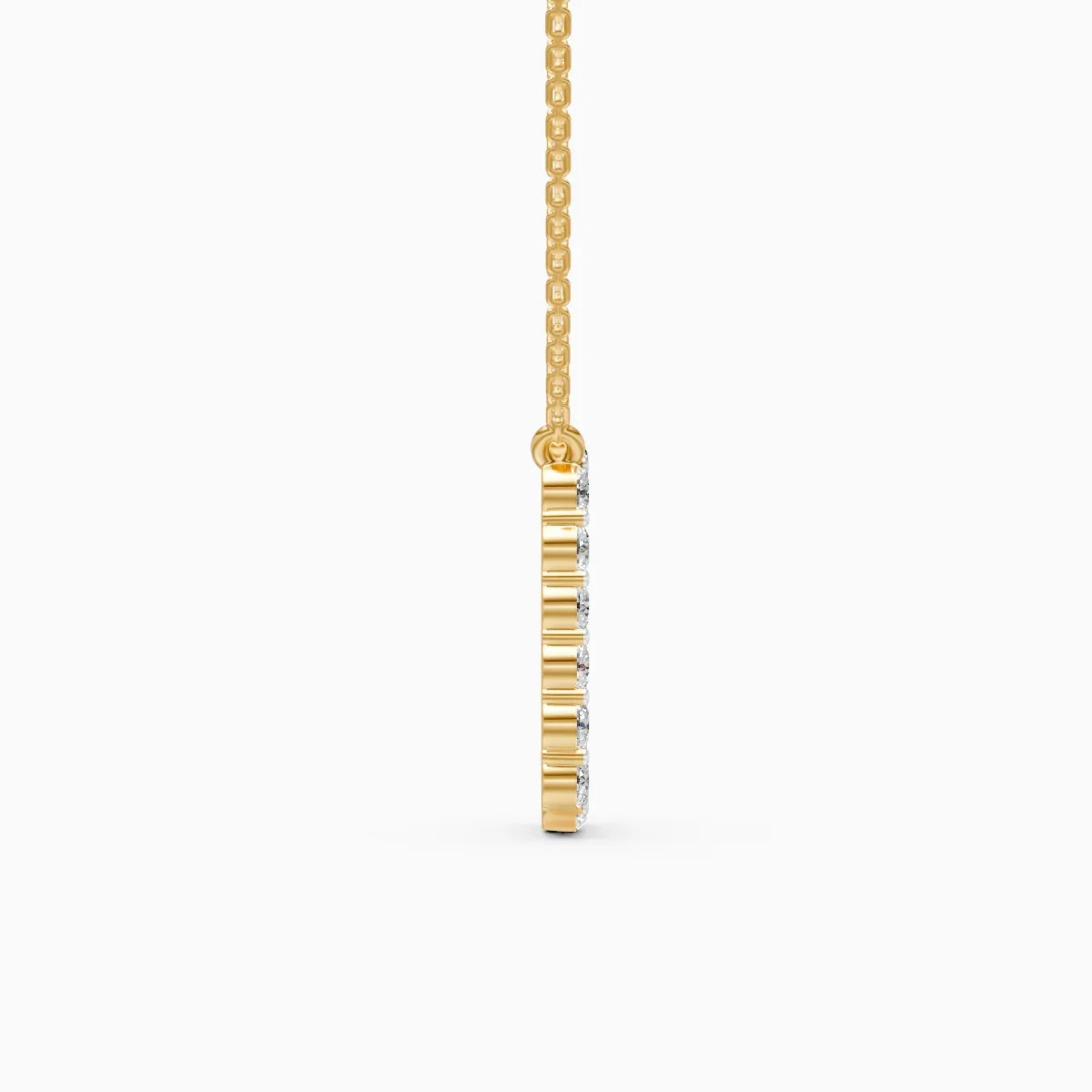 Mira | Halo Solitaire Lab-Grown Diamond Pendant - Nivara