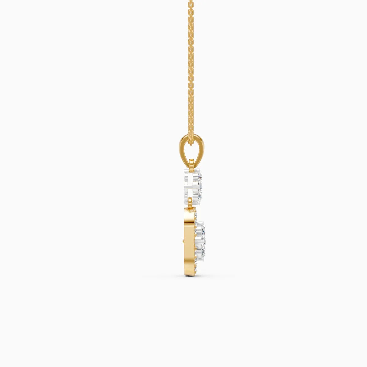 Flora | Petal Lab-Grown Diamond Pendant - Nivara