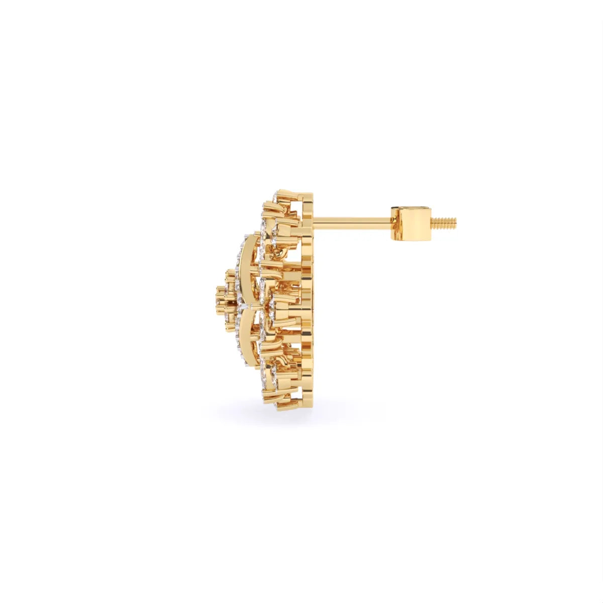 Mode | Halftone Lab-Grown Diamond Earrings