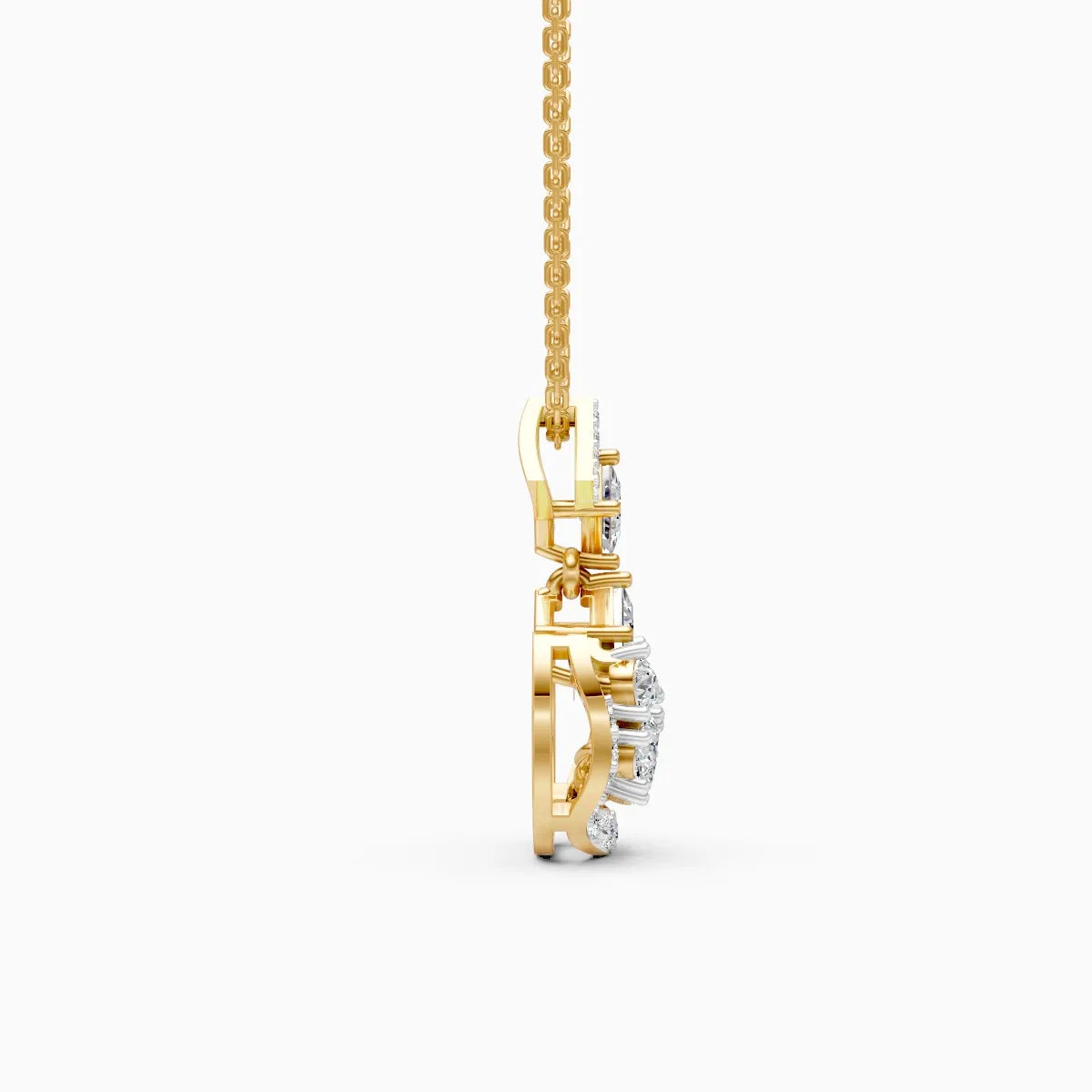 Flora | Anchor Lab-Grown Diamond Necklace - Nivara