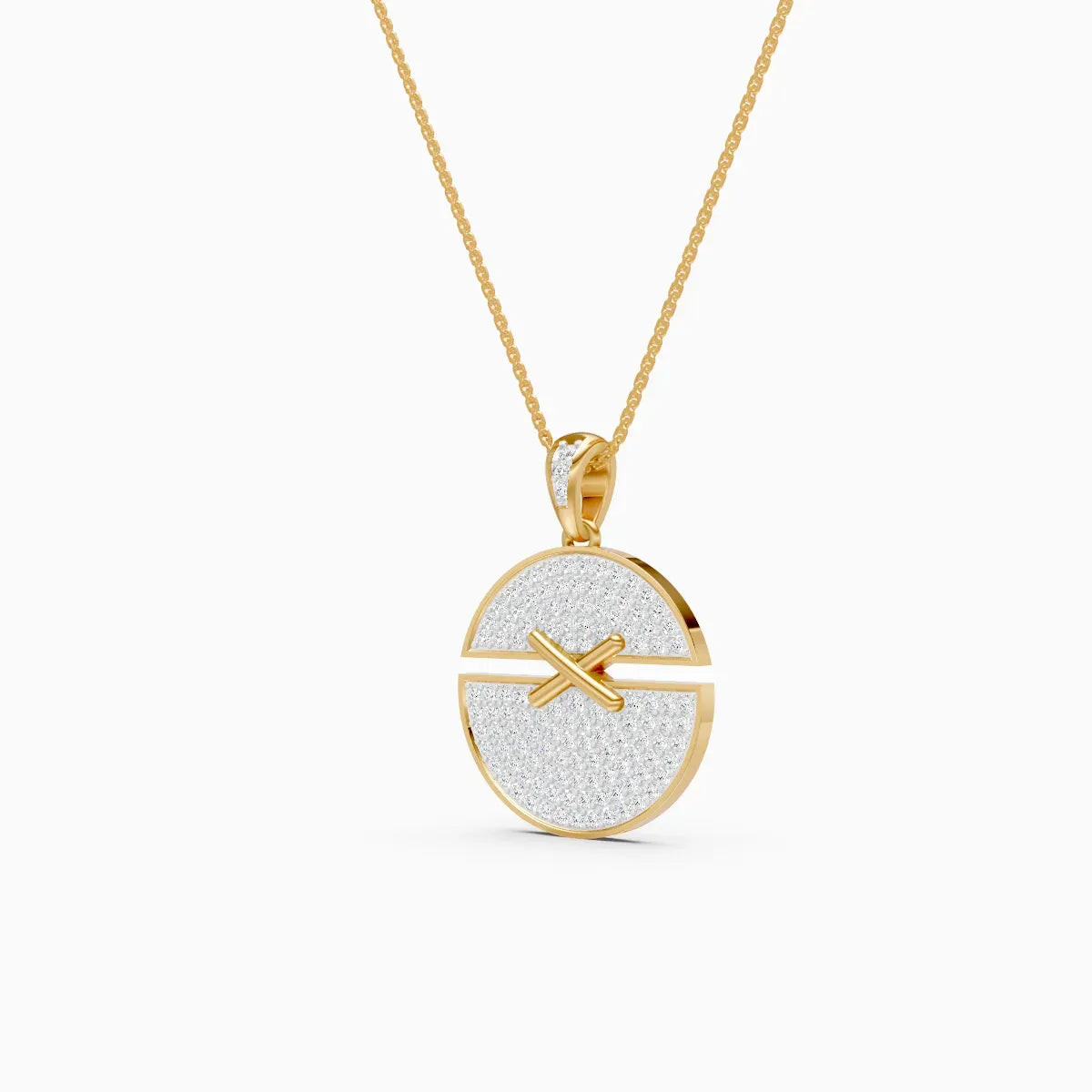 Mode | Cluster Vow Lab-Grown Diamond Necklace - Nivara