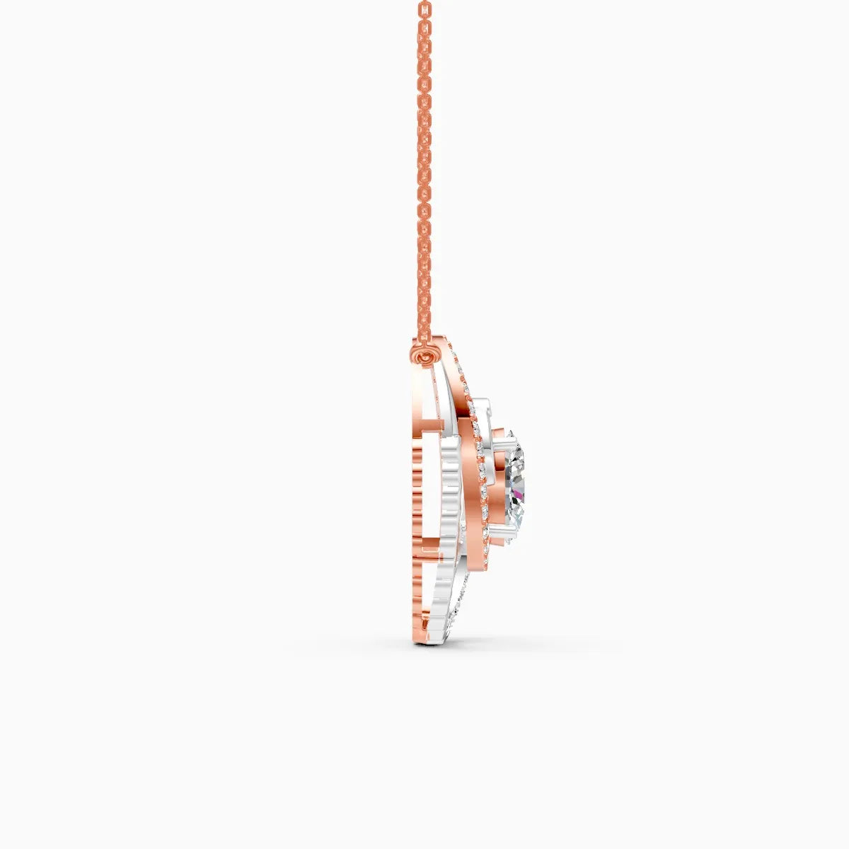 Aroha | Halo Vow Lab-Grown Diamond Pendant - Nivara