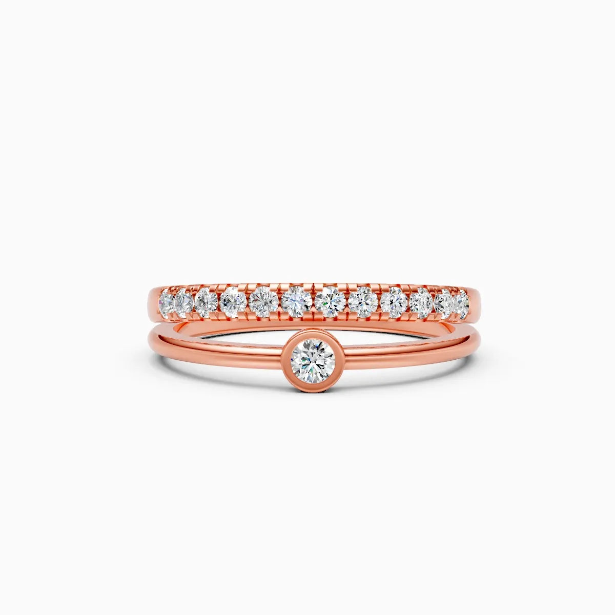 ��Mode | Parallel Split Shank Round Lab Grown Diamond Ring�� Rings VD_AYN��- Lab Grown Diamonds Jewellery