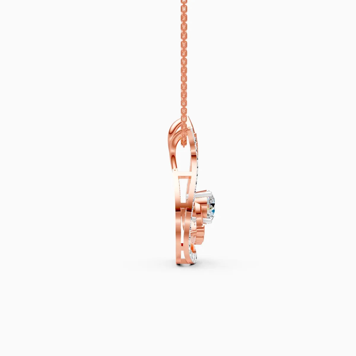 Aroha | Rhombe Lab-Grown Diamond Necklace - Nivara