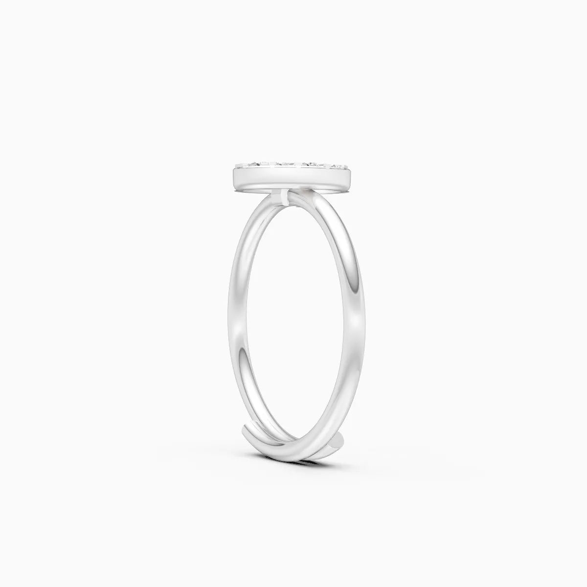 ��Celestia | Round Lab Grown Diamonds Oval Ring�� Rings VD_AYN��- Lab Grown Diamonds Jewellery