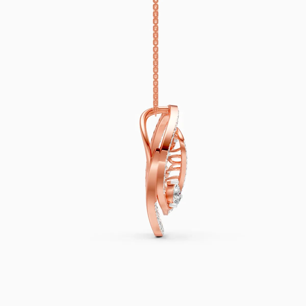 Flora | Whirl Lab-Grown Diamond Necklace - Nivara