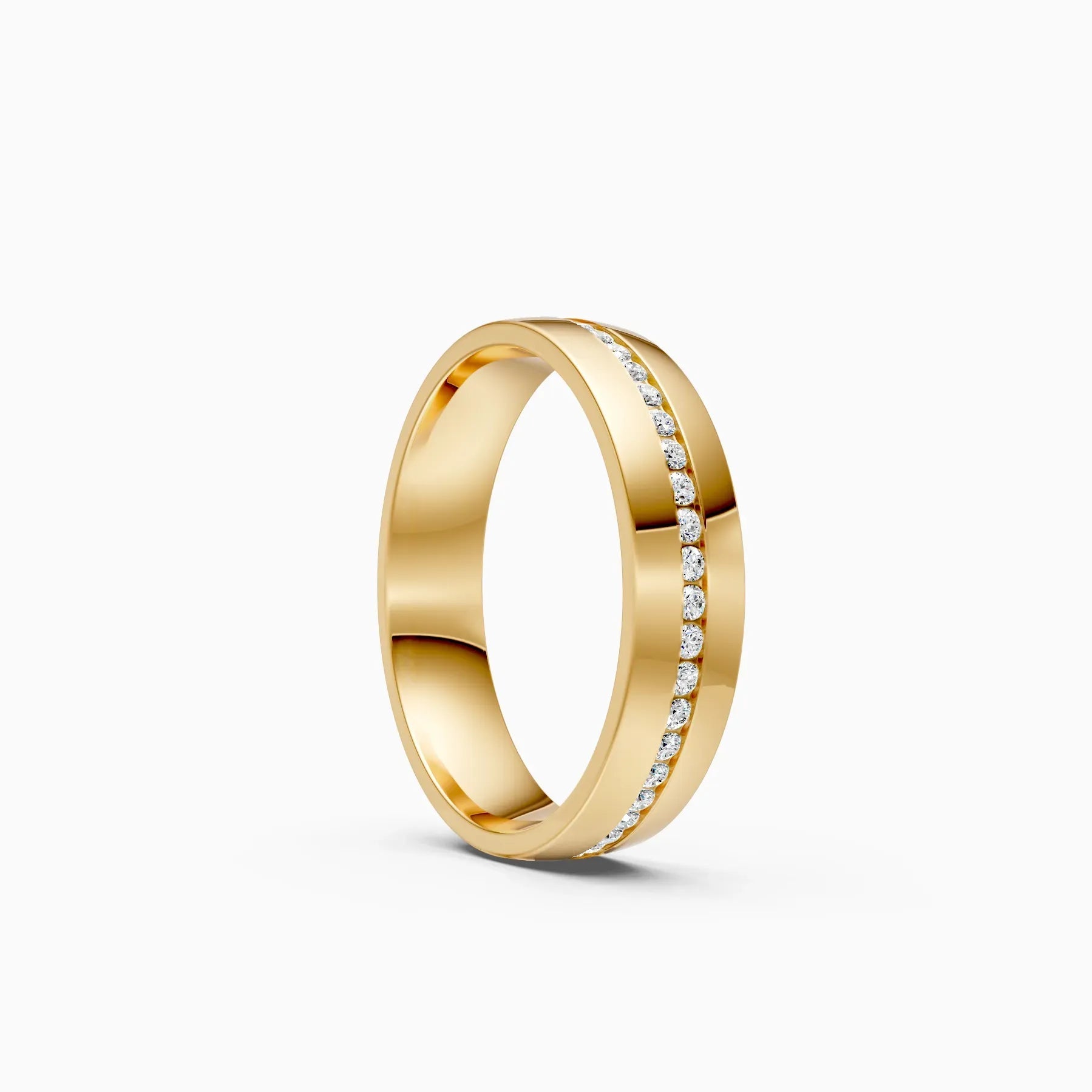 Mode | Stratos Men's Channel-Set Band Ring