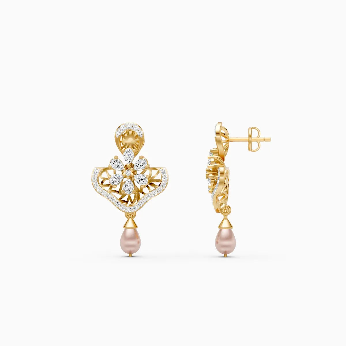Flora | Leafsong Lab-Grown Diamond Earrings