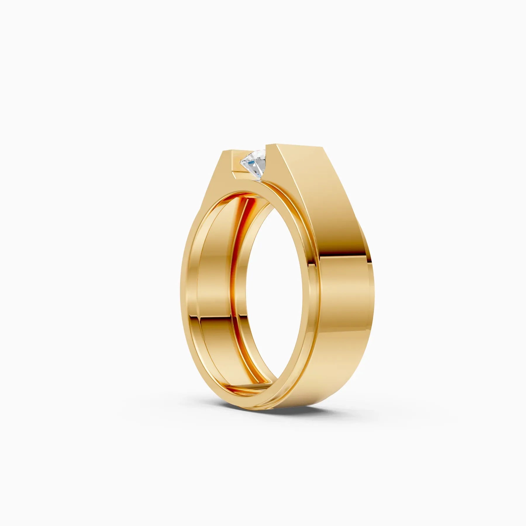 Veer | Polaris Men's Diamond Band Ring