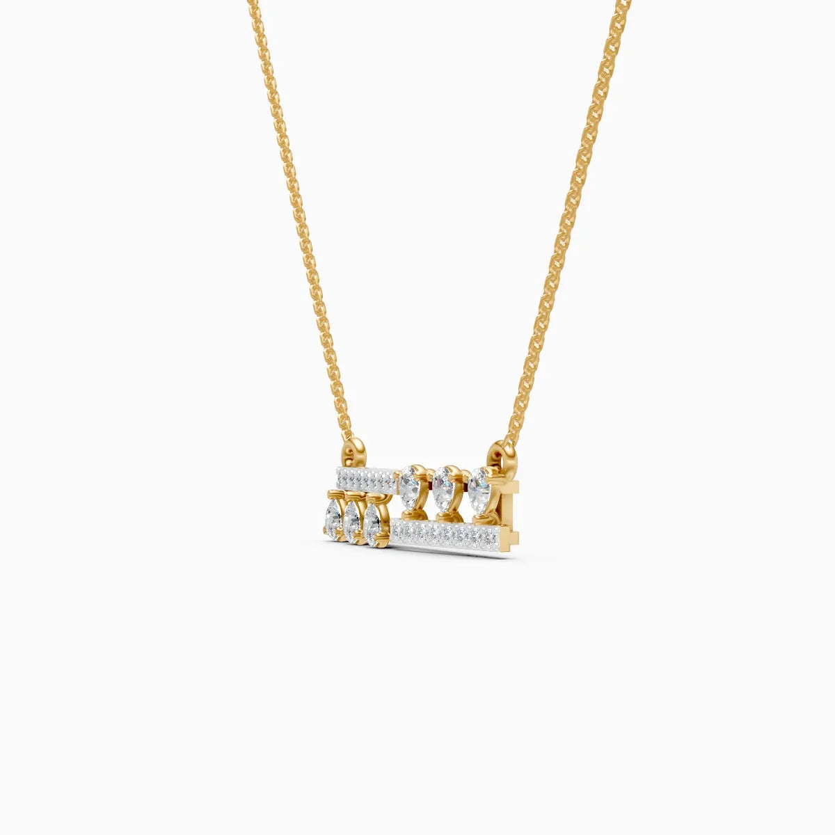 Mode | Tearlight Lab-Grown Diamond Necklace - Nivara