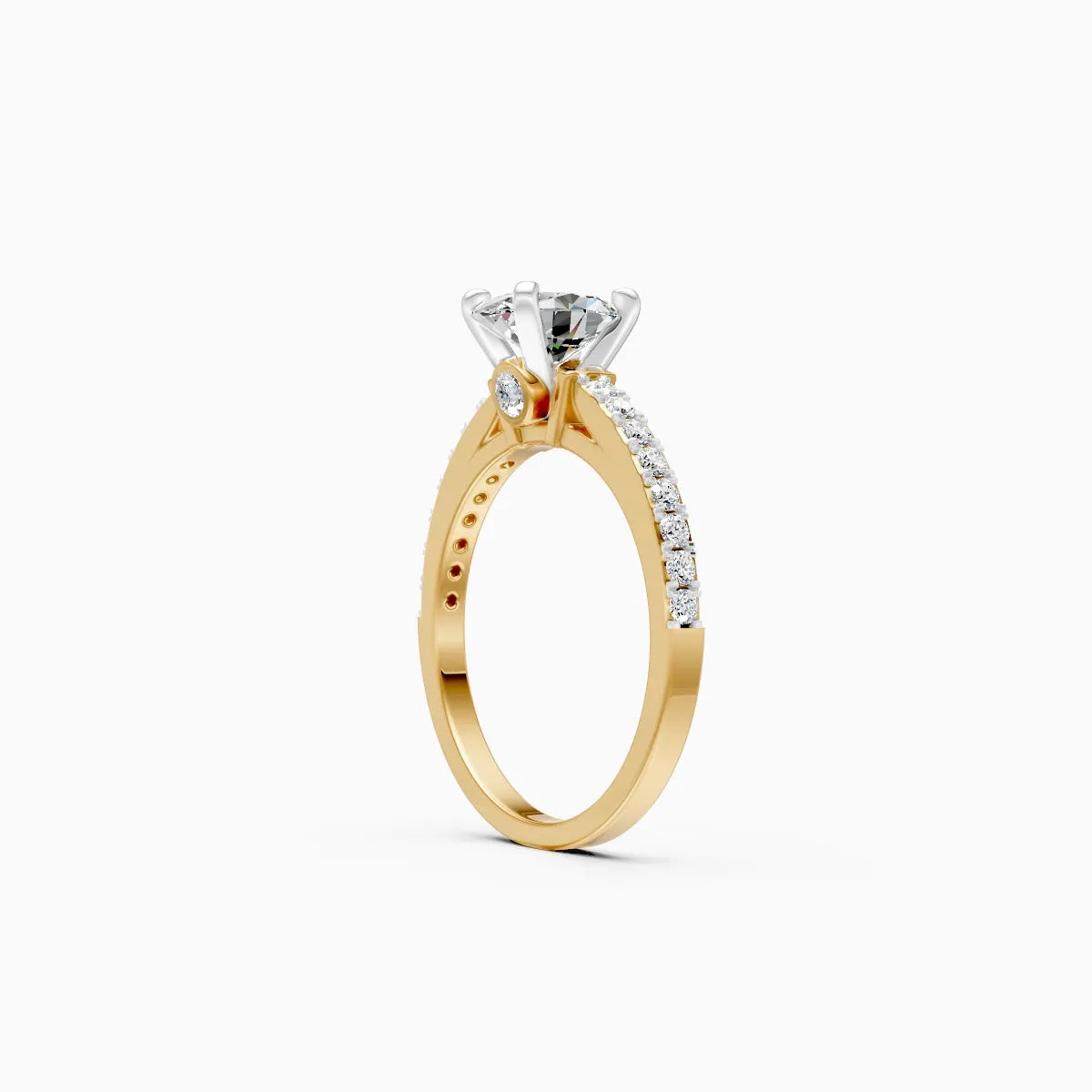 ��Amara | Oval Solitiare Four Prong Setting Ring�� Rings VD_AYN��- Lab Grown Diamonds Jewellery