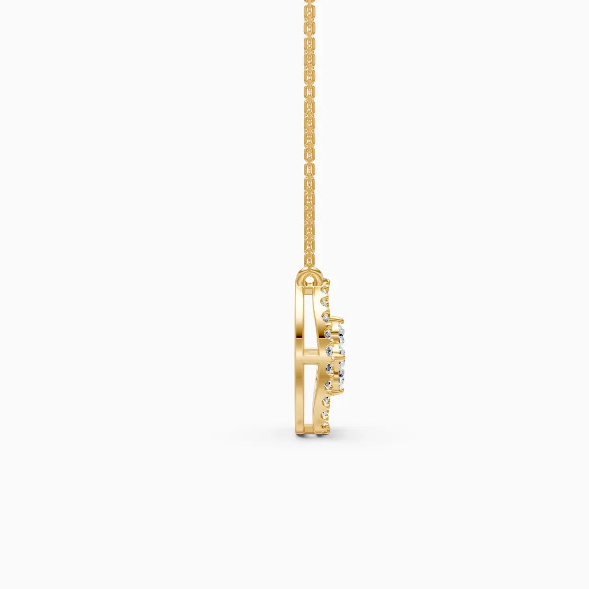 Flora | Dewbud Lab-Grown Diamond Necklace - Nivara