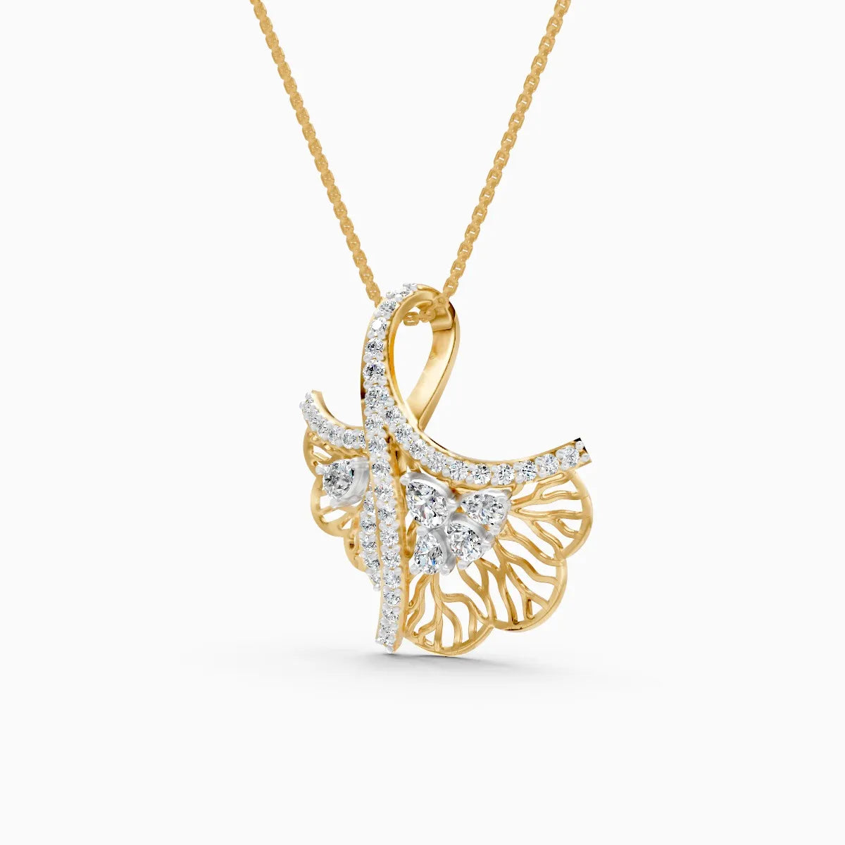 Flora | Wingsong Lab-Grown Diamond Pendant - Nivara