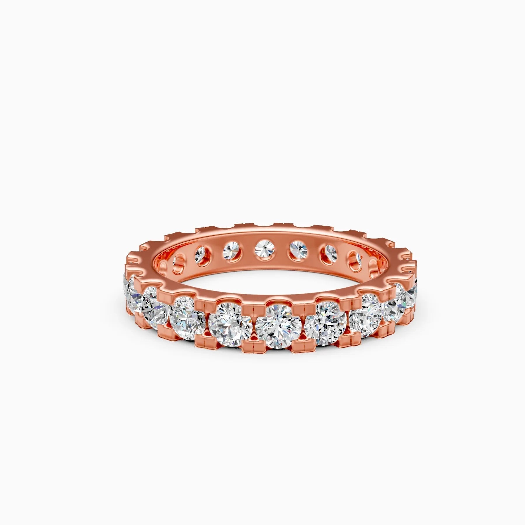 ��Foreva | Round Lab Grown Diamonds Eternity Ring�� Rings VD_AYN��- Lab Grown Diamonds Jewellery