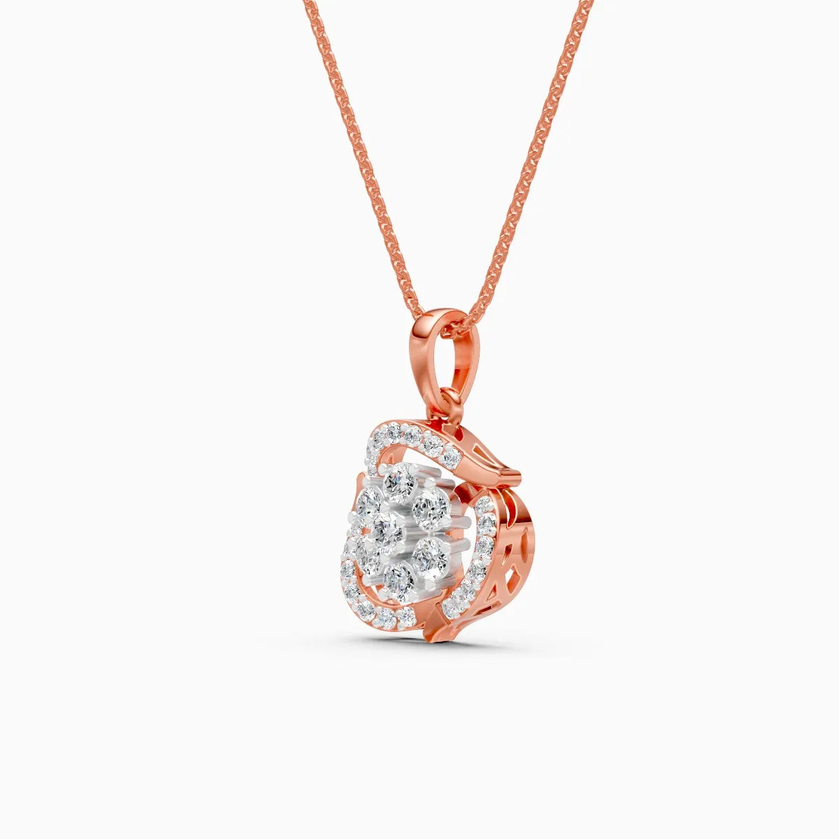 Flora | Fleur Lab-Grown Diamond Pendant - Nivara