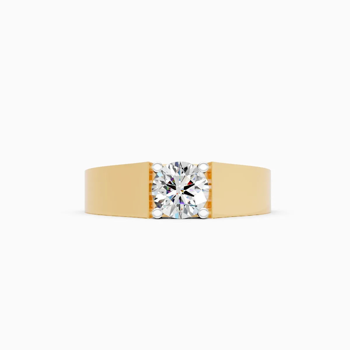 Mode | Helix Men's Geometric Solitaire Ring