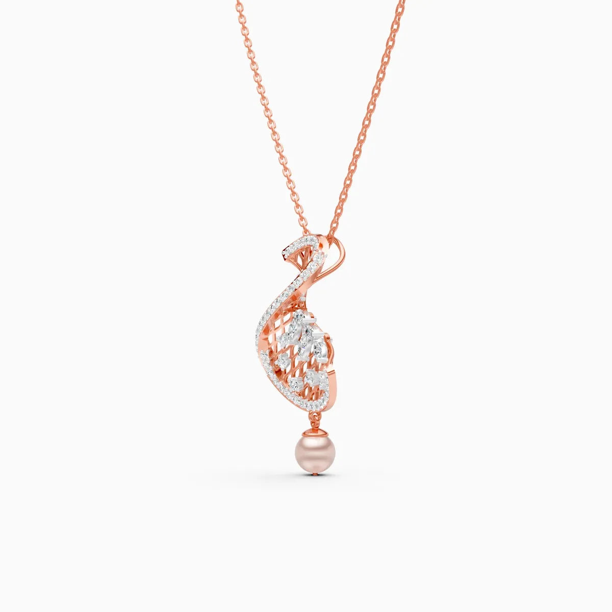 Aarya | Heritage Bloom Lab-Grown Diamond Necklace - Nivara