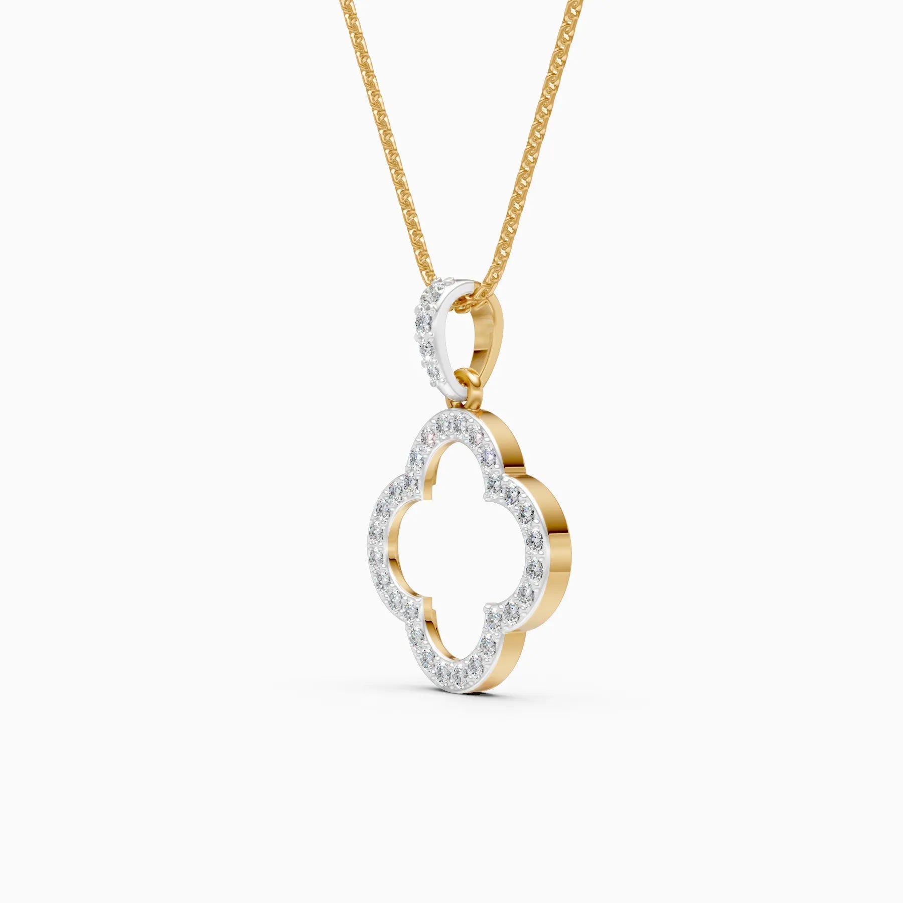 Flora | Dawn Bloom Lab-Grown Diamond Necklace - Nivara